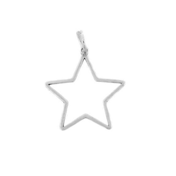 Ασημένιο κρεμαστό Αστέρι - ασήμι, ασήμι 925, αστέρι