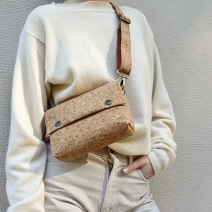 Φελλός Belt Bag - φελλός, vegan friendly, μικρές - 4