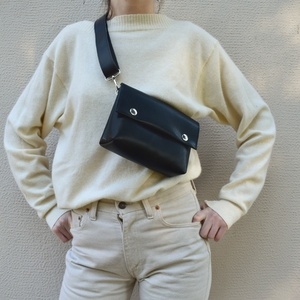 Μαύρο Belt Bag - statement, δερματίνη, μοδάτο, φθηνές - 4