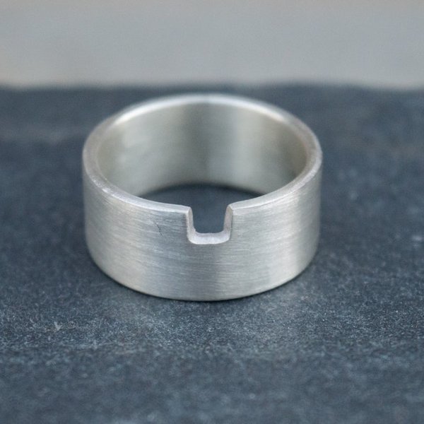 Minimal ασημένιο δαχτυλίδι - ασήμι, minimal, unisex, boho, σταθερά - 3