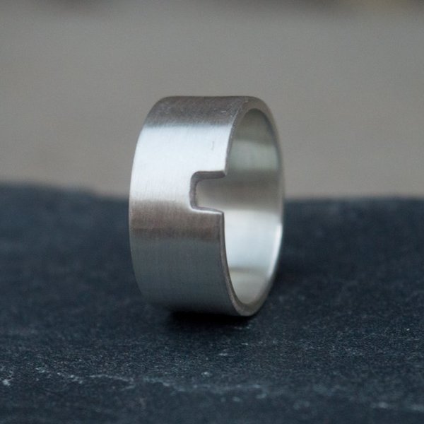 Minimal ασημένιο δαχτυλίδι - ασήμι, minimal, unisex, boho, σταθερά - 5
