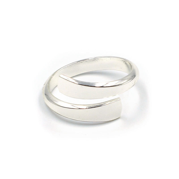Nala Silver Δαχτυλίδι από Ορείχαλκο σε Ασημί Απόχρωση - ορείχαλκος, επάργυρα, boho, μεγάλα, αυξομειούμενα, δώρα για γυναίκες, φθηνά