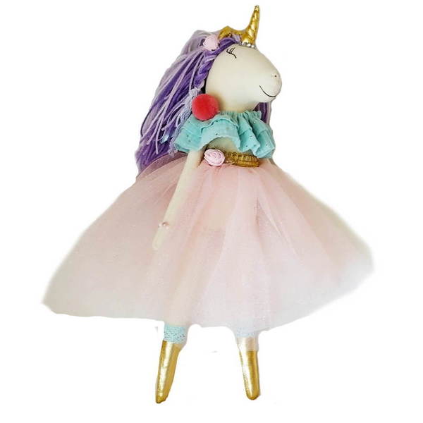 Unicron Doll / Κούκλα μονόκερος Anthi - ύφασμα, κορίτσι, μονόκερος, δώρα γενεθλίων