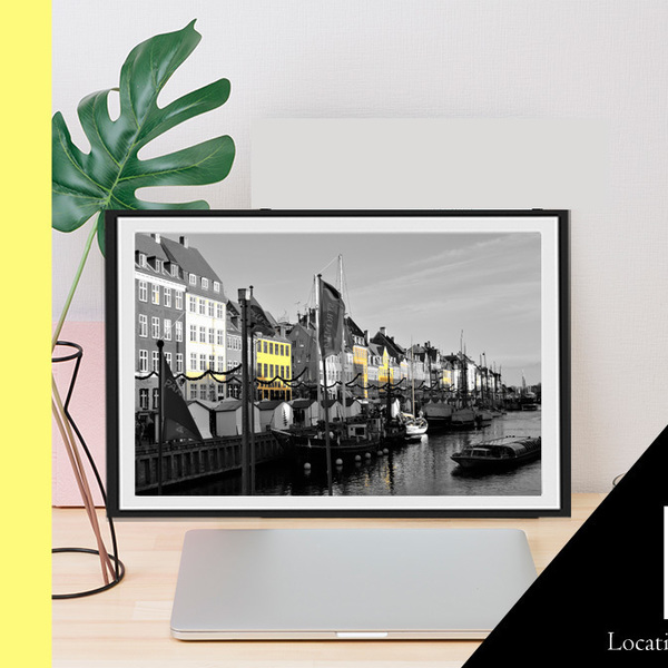 Poster 20*30 Κίτρινη Λεπτομέρεια - Κοπεγχάγη, Δανία | Φωτογραφικό Χαρτί - χαρτί, αφίσες, πιατάκια & δίσκοι - 2