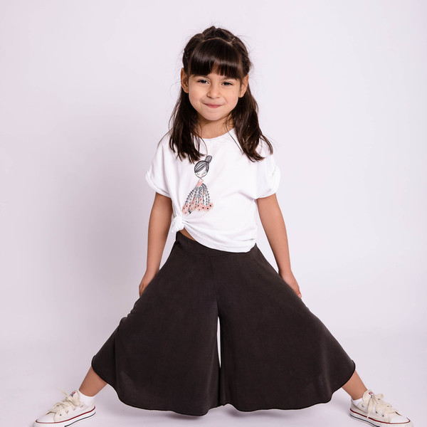 Ζιπ Κιλότ Κούπρο - καλοκαίρι, κορίτσι, παιδικά ρούχα