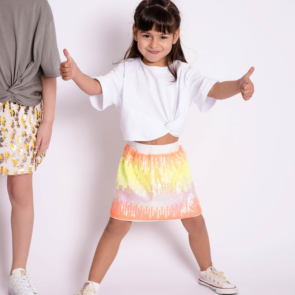 Φούστα Παγέτα - mini, κορίτσι, παιδικά ρούχα - 2