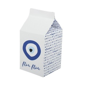 Κουτί milk box για μπομπονιέρα και για γλυκά ή ζαχαρωτά - μάτι, βάπτισης - 5