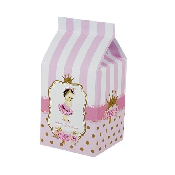 Κουτί milk box για μπομπονιέρα και για γλυκά ή ζαχαρωτά - αερόστατο, μονόκερος, κύκνος, βάπτισης - 5
