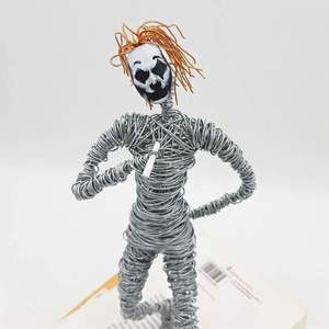 Τhe movie Figurine Wire Art Sculpture - μέταλλο, διακοσμητικά - 2