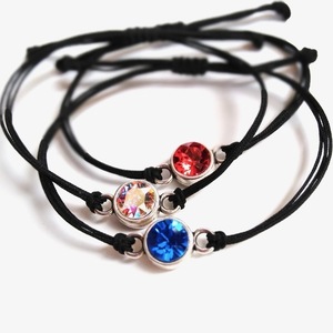 3Colors Bracelet Set - Silver - charms, ορείχαλκος, επάργυρα, χεριού, αυξομειούμενα - 3