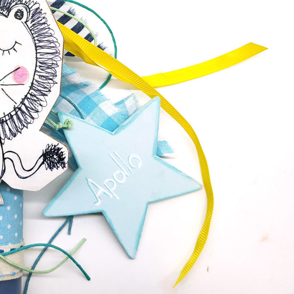 Custom made λαμπάδα μαγνητακι Unicorn - κορίτσι, μονόκερος, για παιδιά, για ενήλικες, για εφήβους - 2