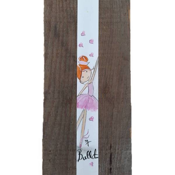 Λαμπάδα BALLERINA ζωγραφισμένη στο χέρι - ζωγραφισμένα στο χέρι, κορίτσι, λαμπάδες, μπαλαρίνες, πασχαλινά δώρα - 3
