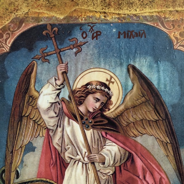 Αρχάγγελος Μιχαήλ - ζωγραφισμένα στο χέρι - 3