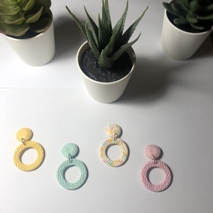 The pastel collection hoops