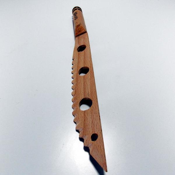 Ξύλινο μαχαίρι ψωμιού. - χειροποίητα, ξύλινα διακοσμητικά, είδη σερβιρίσματος, ξύλινα - 4