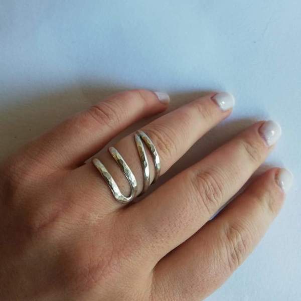 Ασημένιο δαχτυλίδι 925° - ασήμι 925, φθηνά - 2