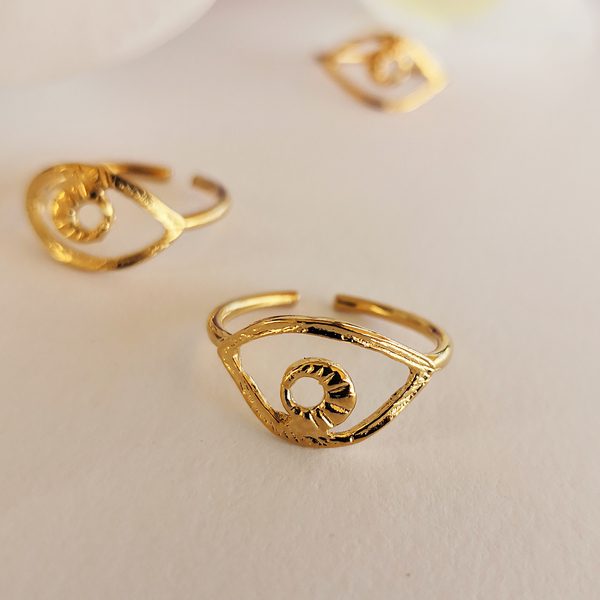 Εvil Eye Ring - Boho style ring - δαχτυλίδι, φθηνά