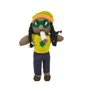 Χαρακτήρας Bob Marley από κάλτσες 38 cm - χειροποίητα