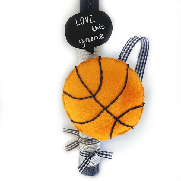 Λαμπάδα μπάσκετ - λαμπάδες, για εφήβους, αγόρι, κορίτσι, σπορ και ομάδες