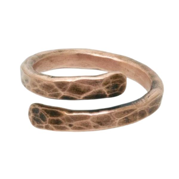 Χάλκινο δαχτυλίδι - δαχτυλίδι, minimal, κοσμήματα, αυξομειούμενα, φθηνά