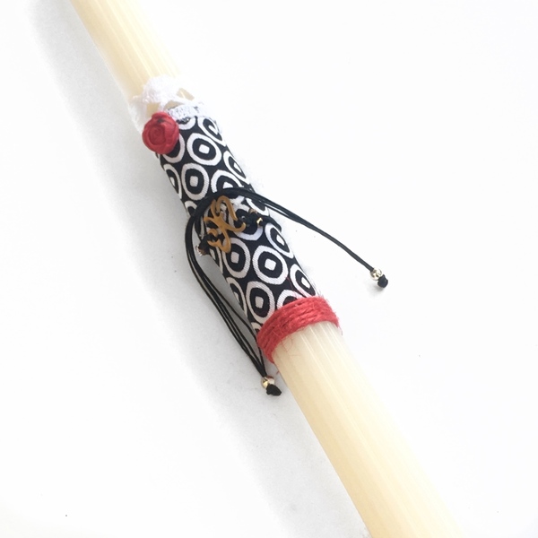 Αρωματική λαμπάδα με χειροποίητο βραχιολάκι - κορίτσι, λαμπάδες, πεταλούδα, για ενήλικες - 2