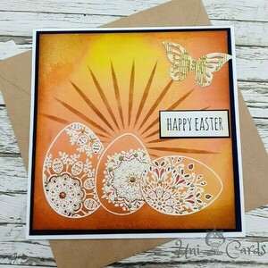 Kάρτα για το Πάσχα - Πασχαλινά Αυγά - χειροποίητα, πάσχα, κάρτα ευχών, πασχαλινά αυγά διακοσμητικά - 3