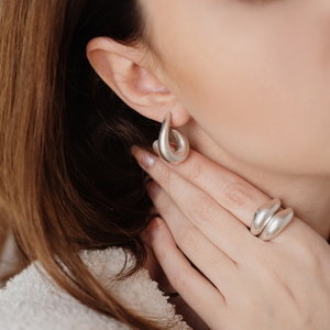 Bold earrings - επιχρυσωμένα, επάργυρα, μικρά, κρεμαστά