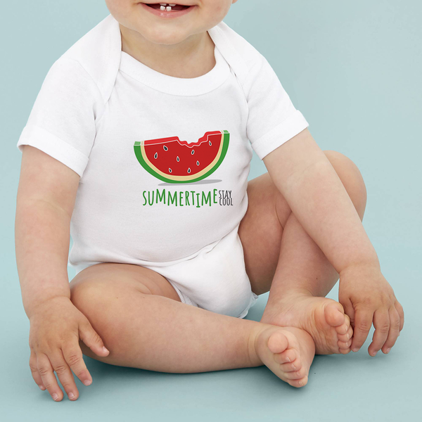 Βρεφικό κορμάκι - ΚΑΡΠΟΥΖΙ - κορίτσι, αγόρι, καρπούζι, 0-3 μηνών, βρεφικά ρούχα