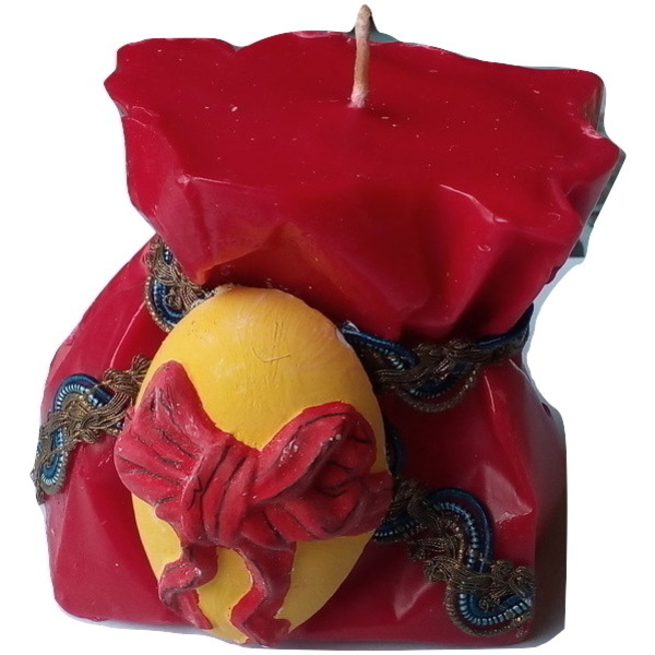 Πασχαλινό Κερί - κορίτσι, διακοσμητικά, κεριά, για ενήλικες, πασχαλινά δώρα - 2