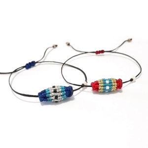 Sunny beach bracelets, μακραμε boho βραχιόλια - charms, κορδόνια, απαραίτητα καλοκαιρινά αξεσουάρ, boho, χεριού, αυξομειούμενα, φθηνά - 4