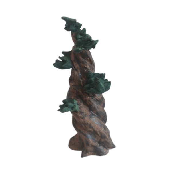 κεραμικό γλυπτό δένδρο - δέντρα, πηλός, κεραμικό, μινιατούρες φιγούρες - 3