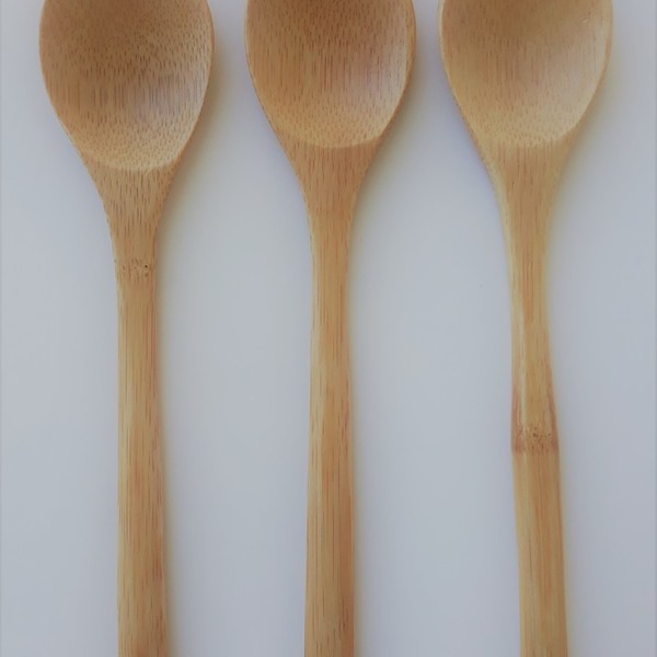 Οικολογικό, χειροποίητο κουτάλι bamboo - ξύλο, είδη σερβιρίσματος