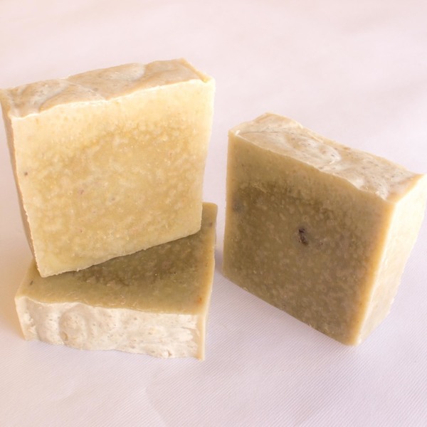 Σαπούνι προσώπου με αβοκάντο, πράσινο τσάι, gel aloe vera και πράσινη άργιλο - δέρμα, σαπούνια, χεριού, 100% φυσικό - 4