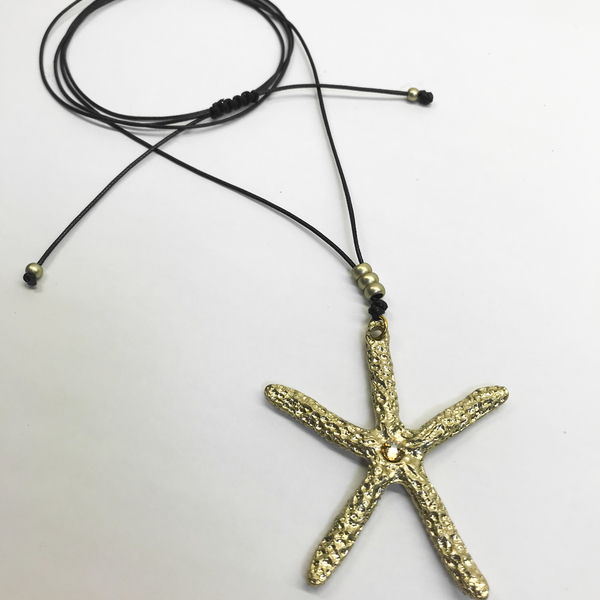 Big Starfish - Gold - καλοκαίρι, χρυσό, μακριά, φθηνά