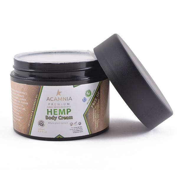 Acamnia - Hemp κρέμα σώματος 200ml - κρέμες σώματος - 2