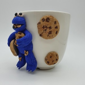 Cookie Monster - πηλός, κούπες & φλυτζάνια - 2