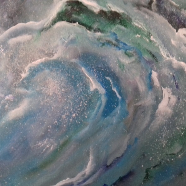 Κύματα, θάλασσα ταραγμένη - πίνακες & κάδρα, πίνακες ζωγραφικής - 2