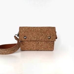 Φελλός Belt Bag - φελλός, μέσης, vegan friendly, μικρές - 3