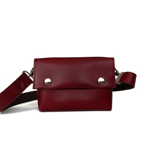 Μπορντώ belt bag - δερματίνη, μοδάτο, φθηνές - 2