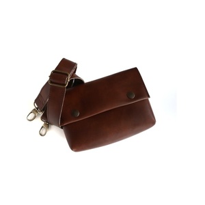 Καφέ Belt Bag - δερματίνη, μοδάτο, μέσης, vegan friendly, φθηνές