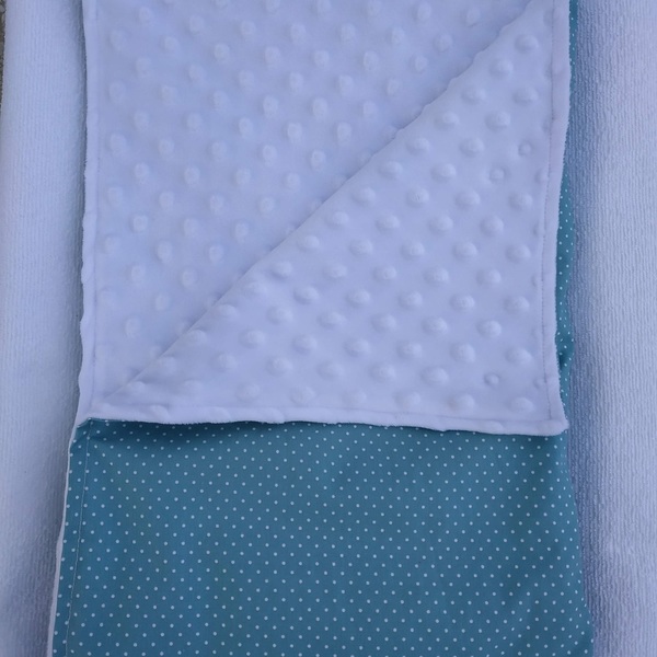 Βρεφική κουβερτούλα αγκαλιάς - αγόρι, χειροποίητα, δώρο για νεογέννητο, κουβέρτες - 2
