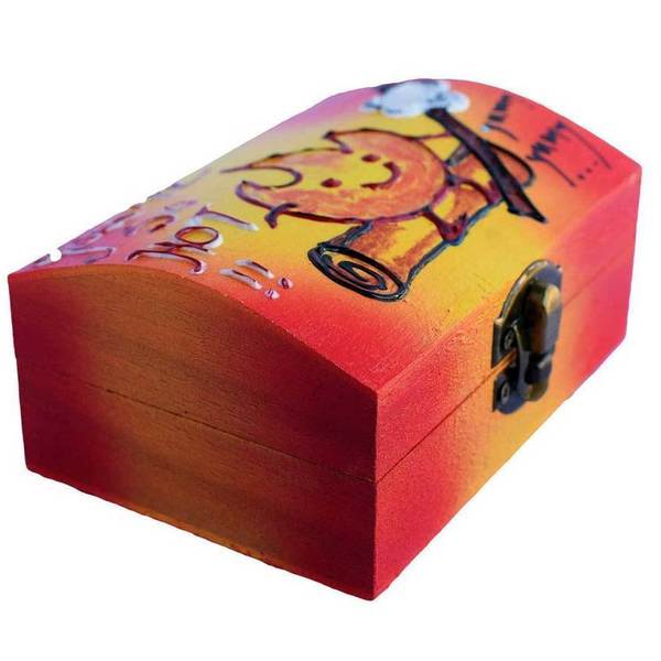 Ξύλινο Μικρό Κουτί, Funny Valentine - ξύλο, ζωγραφισμένα στο χέρι, κουτί, αγάπη, δώρα γενεθλίων, διακοσμητικά - 2