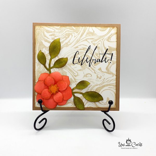Ευχετήρια κάρτα - Asian Flower - τριαντάφυλλο, λουλούδια, γάμος, γενέθλια, δώρα επετείου, επέτειος, γενική χρήση, γιορτή της μητέρας - 4