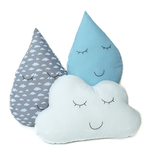 Σετ 3 τεμαχίων/ Παιδικά μαξιλάρια - μαξιλάρια, αγόρι, σταγόνα, σύννεφο