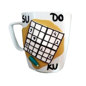 Κούπα Sudoku - Προσωποποιημένο δώρο - πηλός, κούπες & φλυτζάνια