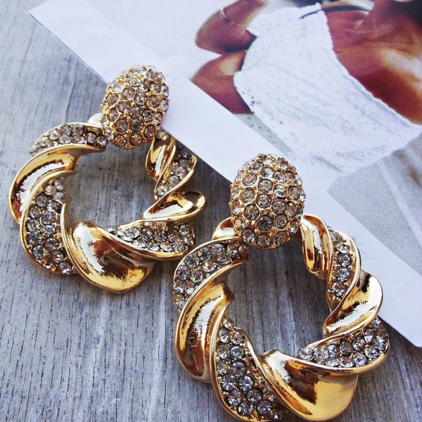 Golden earrings - καρφωτά
