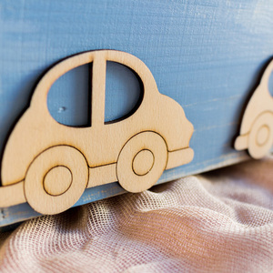 ΧΕΙΡΟΠΟΙΗΤΟ ΚΟΥΤΙ ΒΑΠΤΙΣΗΣ ΓΙΑ ΑΓΟΡΙ «MY LITTLE CAR» - αγόρι, αυτοκινητάκια, σετ βάπτισης - 4