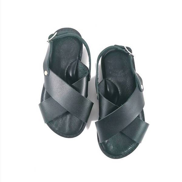 Παιδικά Σανδάλια "Petite Sandals" - δέρμα, χιαστί, σανδάλια