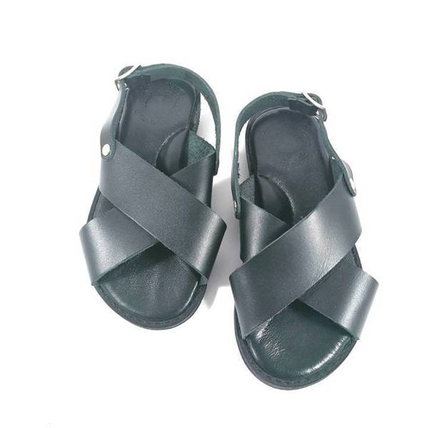 Παιδικά Σανδάλια "Petite Sandals" - δέρμα, χιαστί, σανδάλια - 3