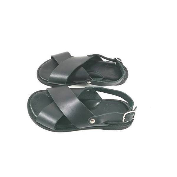 Παιδικά Σανδάλια "Petite Sandals" - δέρμα, χιαστί, σανδάλια - 4